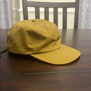 Filson Tin Cloth Cap Dark Tan Hat Insulated Hunting Made in USA new Mens XXL
